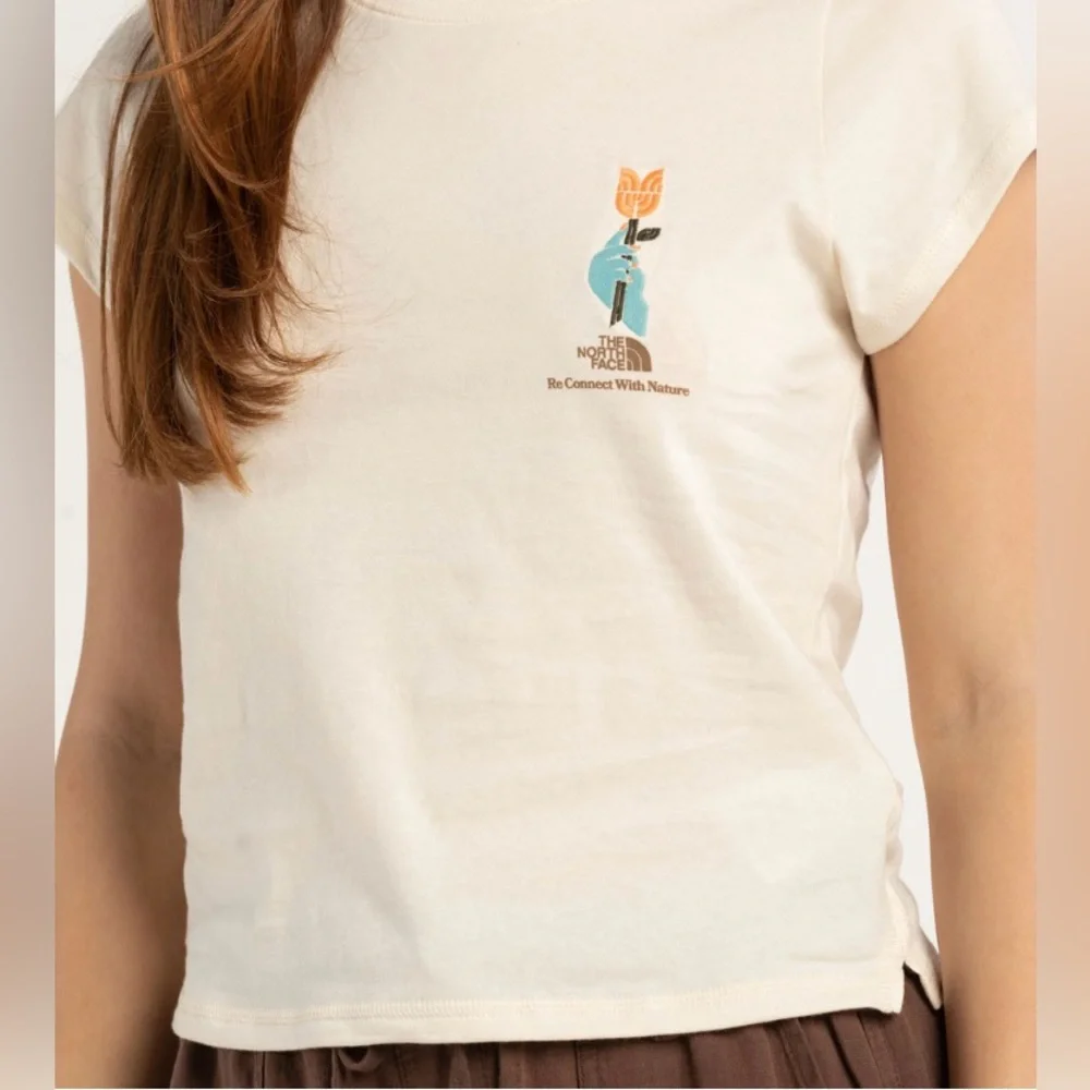 NWT The North Face Women’s Earth Day Slim Cutie Tee - Picture 2 of 13